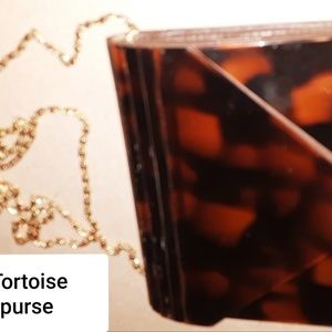 Vintage 1930's Tortoise purse